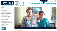 Desktop Screenshot of hospiceofrandolph.org
