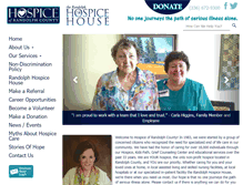 Tablet Screenshot of hospiceofrandolph.org